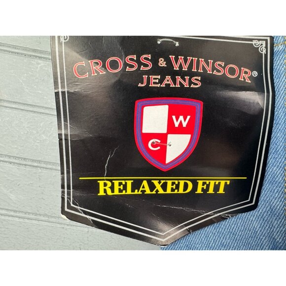 Cross & Winsor Size 40x29 Mens Jeans Relaxed Cotton (Actual Inseam 27.5) Light - Picture 4 of 5